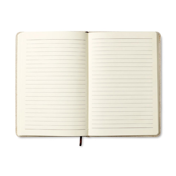 Rundo notebook A6 canvas, 192 recycled pages