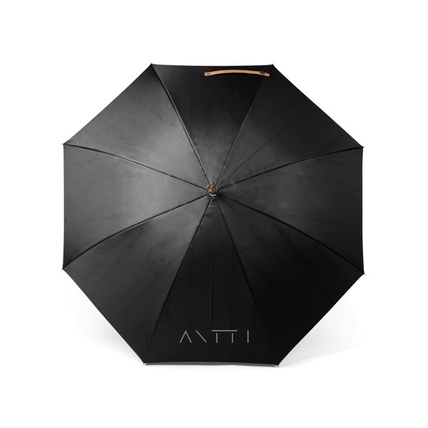 Vinga Bosler umbrella, rPET fabric, 103 cm diameter - Black