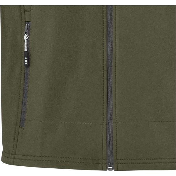 Giacca softshell Langley da uomo - Verde foresta / 3XL