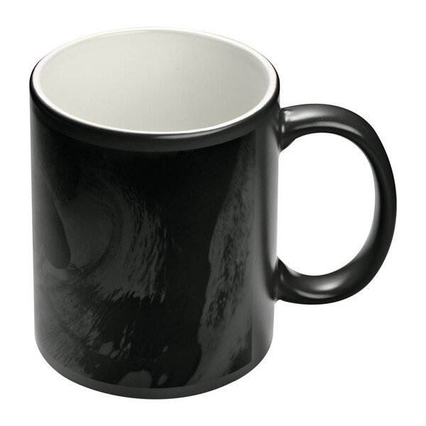 Colour-changing Sublimation Mug Sirmione 300 ml - Black