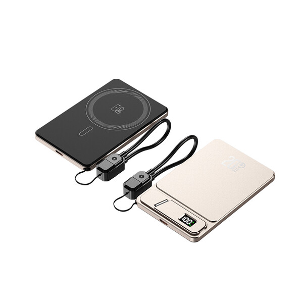 Magsafe powerbank 5000mAh with cable - GREY