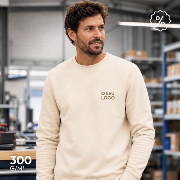Sweatshirt decote redondo - Delta  