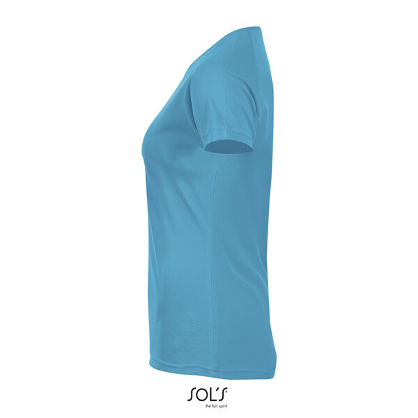 SPORTY T-SHIRT SENHORA 140g Sporty Women - AquaL