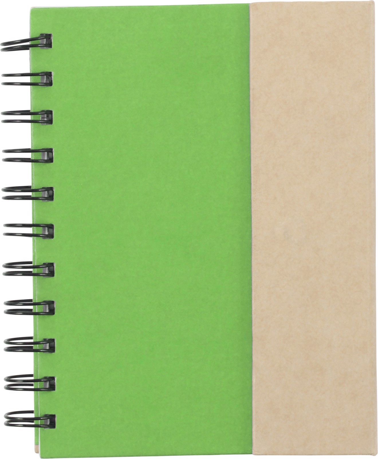 Coardboard notebook - Light Green