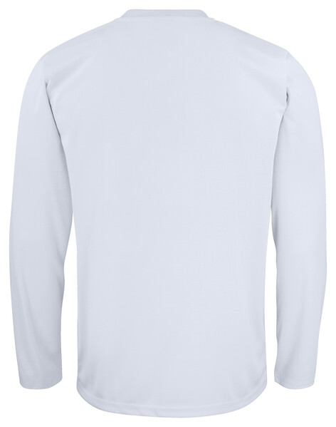2017 T-SHIRT LS WHITE XS