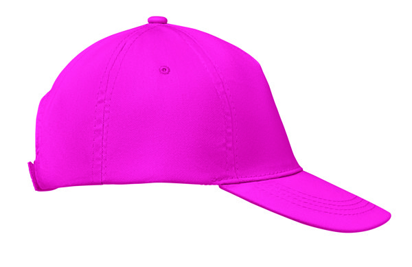 Cappellino 5 pannelli 160 gr Buzz - Fucsia