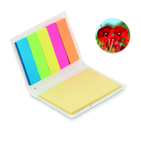 Bloco notas de papel sementes Vison Seed
