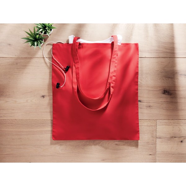 Cottonel Colour shopping bag 180gr/m², 42x38cm - White