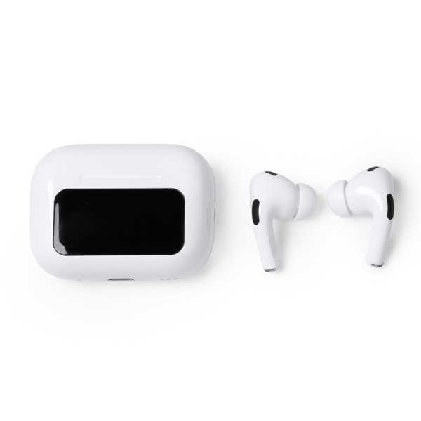 Auriculares inalámbricos personalizados con estuche táctil y cancelación de ruido