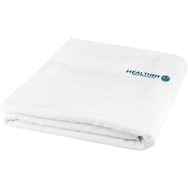 Evelyn 450 g/m² cotton towel 100x180 cm - White