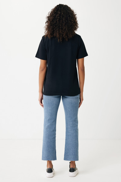 T-shirt coupe décontractée en coton recyclé IQONIQ Kakadu - Noir / XXL