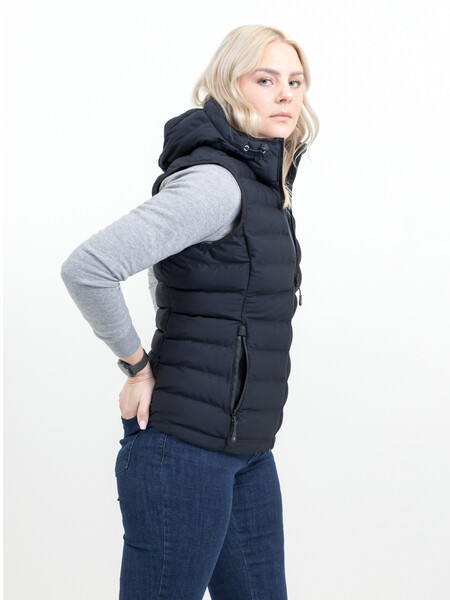 Harvest Woodlake Heights Vest Woman Black XS