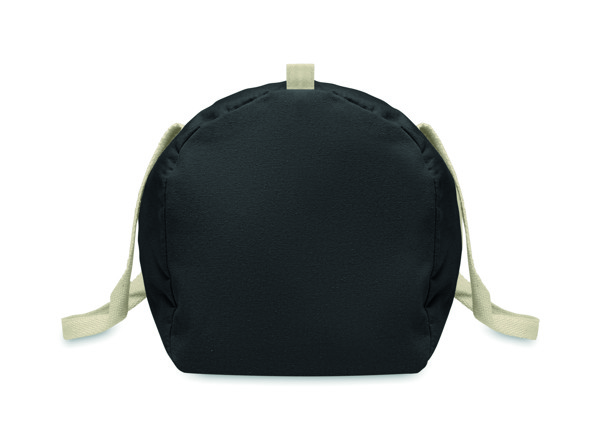 Sinn športna torba 320g/m² recikliran bombaž, 50x25x25cm - Črna