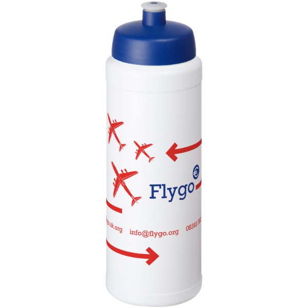 Bouteille Baseline® Plus 750ml avec couvercle sport - Blanc / Bleu
