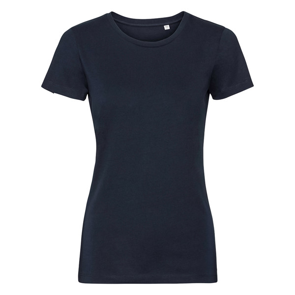 T-Shirt Authentic Tee Pure Organic Ladies,100% Alg. Orgânico - Azul Escuro / L