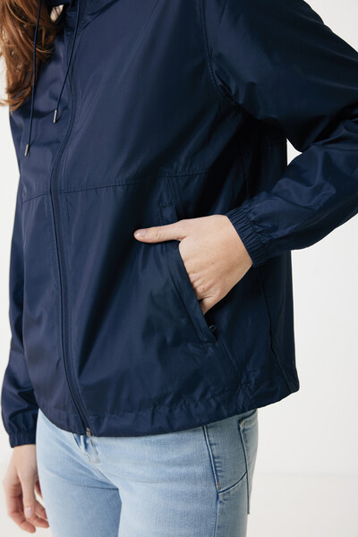 Veste légère en polyester recyclé IQONIQ Logan - Bleu Marine / M