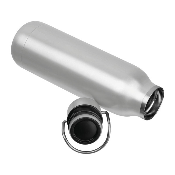 Stainless Steel Drinking Bottle Borgholm 600 ml - Grey