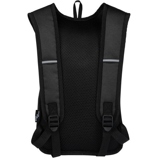 Trails GRS RPET Outdoor Rucksack 6,5 L - schwarz