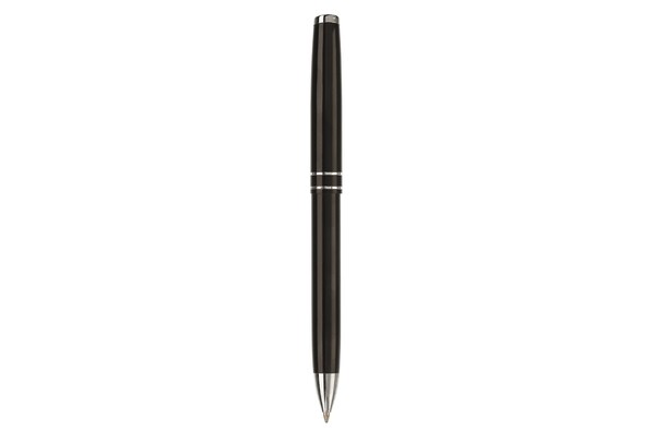 Ball pen metal 2 stripes - Black