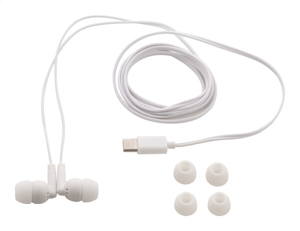 Usb-C Fülhallgató Celody - Fehér