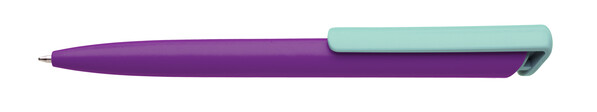 Boia Plastic Ballpoint Pen Purple - Green Foam