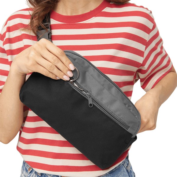 Gürteltasche Close-By - Dunkelgrau / Schwarz