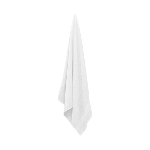 Towel organic cotton 180x100cm Merry - White