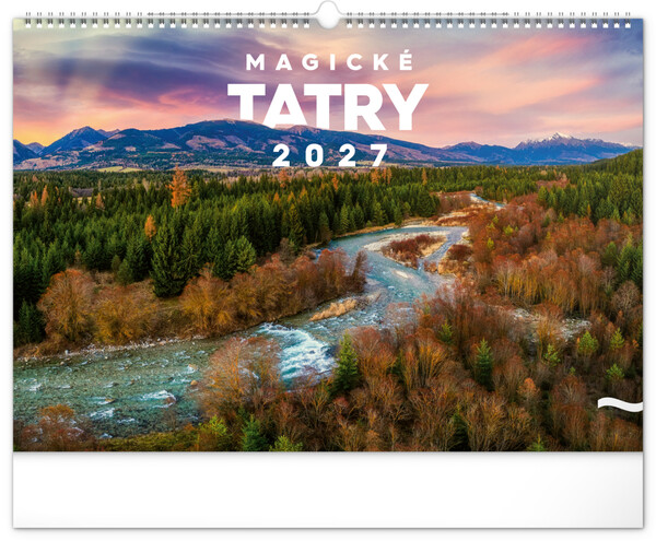 Notique Nástenný Kalendár Magické Tatry 2027, 48 x 33 cm