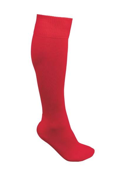 Plain Sports Socks - White / 43/46