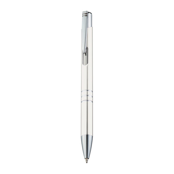 Metal Writing Set Claremont - White