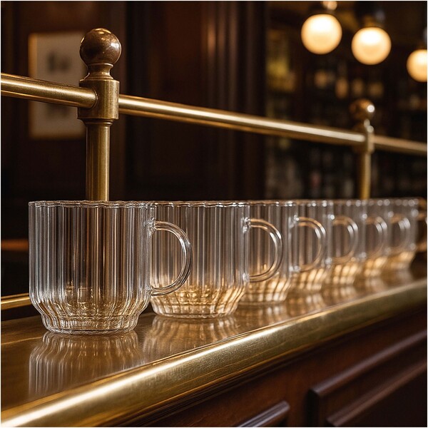 Citizen Green Purdrink borosilicate glass mug