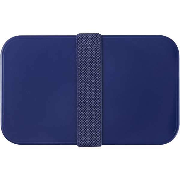Lunch box MIYO 700+700 ml à deux blocs - Bleu / Blanc / Bleu