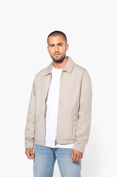 Harrington Blouson Jacket - Beige / S