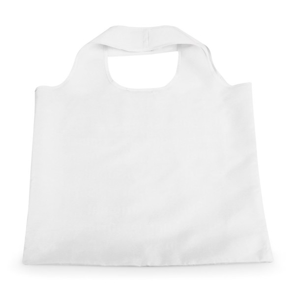 FOLA. Sac pliable en polyester 190T - Blanc