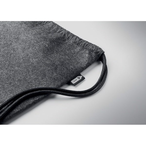 Indico drawstring bag RPET felt 420x335 mm