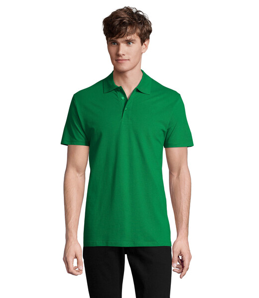 SPRING II  Polo homen  210g - VerdeS