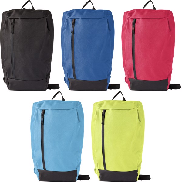 Polyester (600D) backpack - Blue