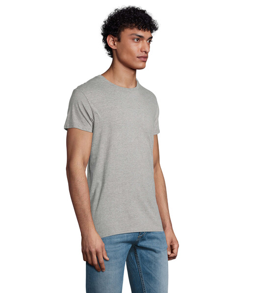 PIONEER MEN T-shirt 175g - Cinzento Dois TonsXL