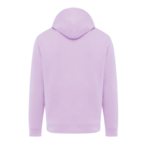 Mikina s kapucí IQONIQ Joshua z recyklované bavlny - Lavender / XXS