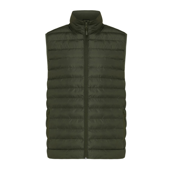 Iqoniq Meru moški telovnik, recikliran poliester - Khaki / 2XL