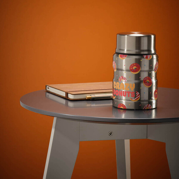 Dali 550 Food Flask - Silver