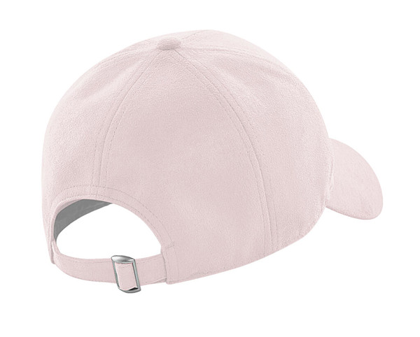 Faux Suede 6 Panel Cap - Black / ONE SIZE