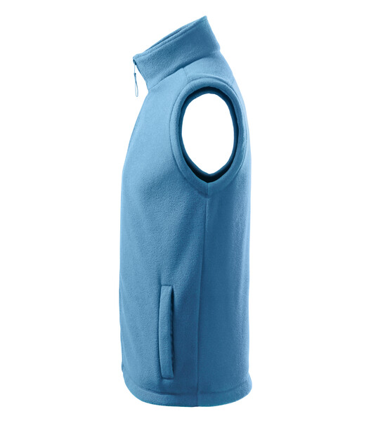 Fleece Vesta Unisex Rimeck® Next - Azurově Modrá / XL