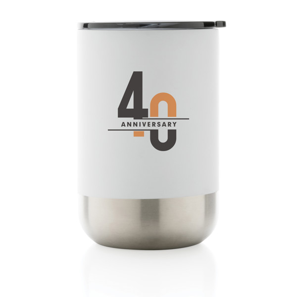 RCS Recycled stainless steel tumbler - White