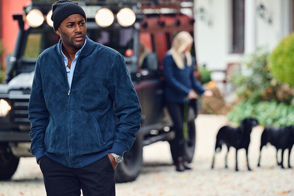 Harvest Heritage Jacket Navy XXL