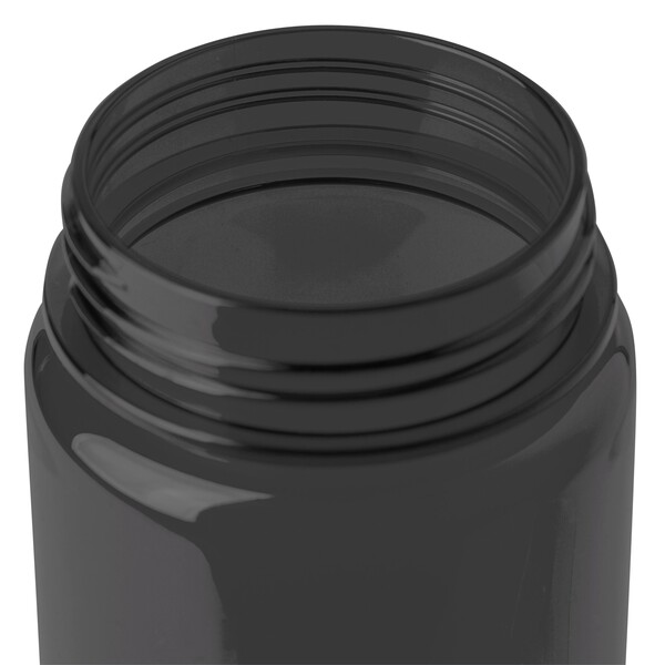Fľaša na pitie z rPET (750 ml) Olivian - Čierna