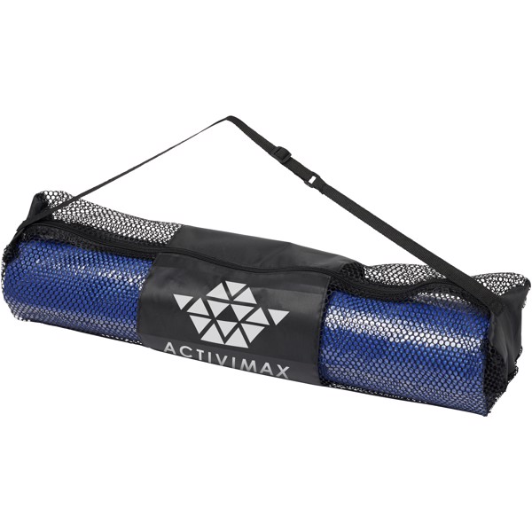 Babaji Yogamatte - royalblau / grau