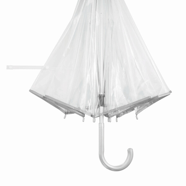 Transparent Aluminium Stick Umbrella Panoramix