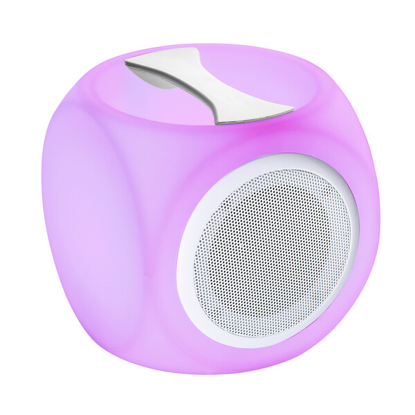 Haut-Parleur Bluetooth® avec Lumière MALBORK - blanc