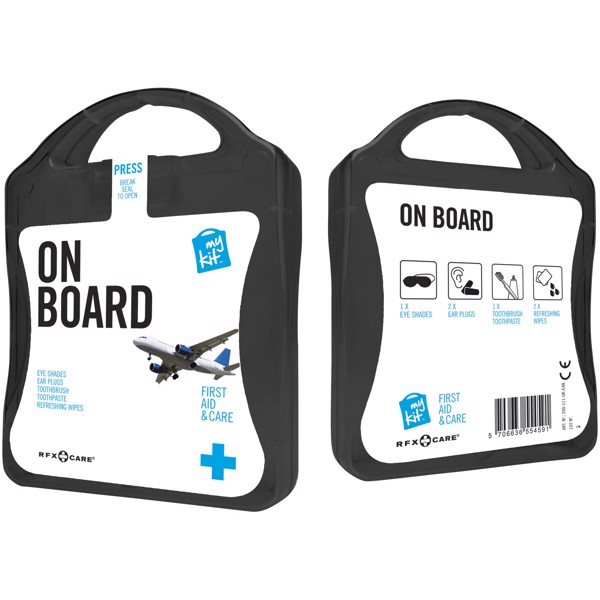 MyKit On Board Travel Set - Transparent Black